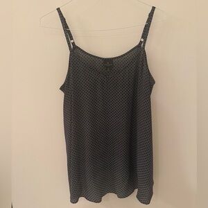 Worthington Black and White Patterned Top
